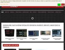 Tablet Screenshot of goodwindro.co.uk